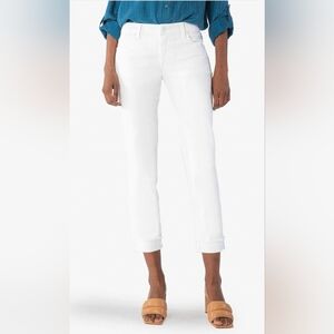 Kut from the Kloth Amy Fray Hem Cropped Skinny Jeans